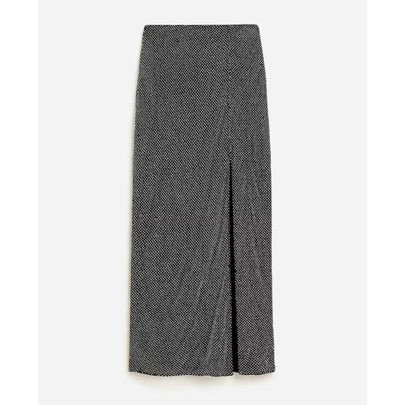 J.Crew Collection Side-Slit Rhinestone Skirt - Picture 8 of 15